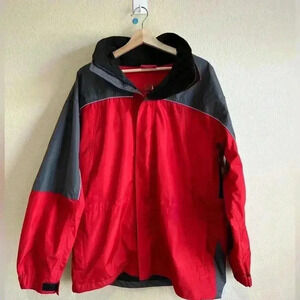 MARLBORO JACKET Water Resistant Windbreaker Mens Large